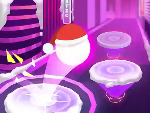 Joc Hop Ball 3D: Dancing Ball on Marshmello Tiles Road on-line
