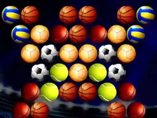 Joc Bubble Shooter Golden Football on-line