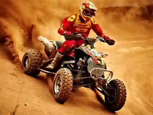 Joc Offroad ATV Puzzle on-line