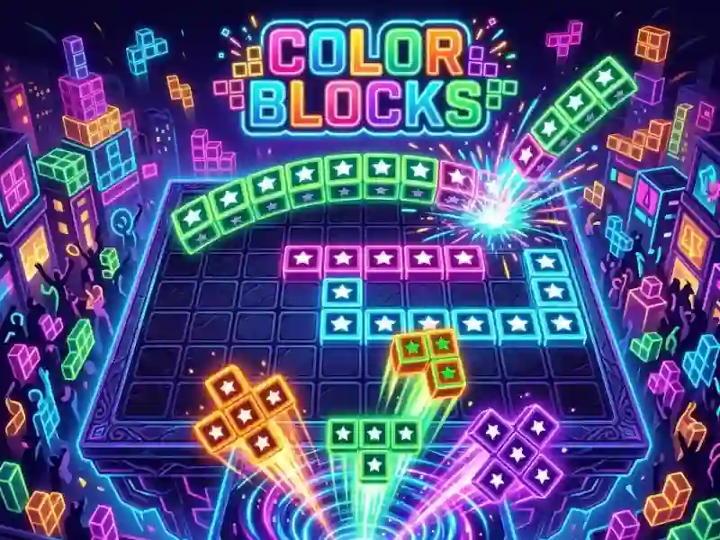 Joc Color blocks on-line
