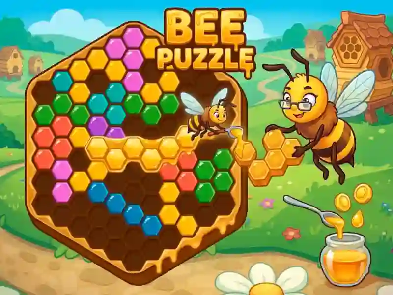 Joc Bee Puzzle on-line