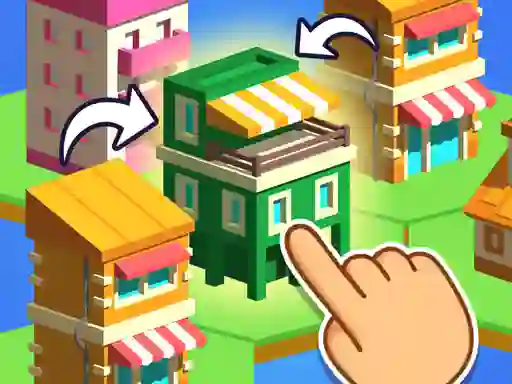 Joc Crafty Town Merge City on-line
