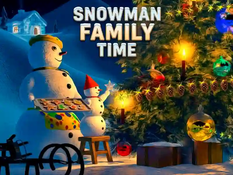 Joc Snowman Family Time on-line