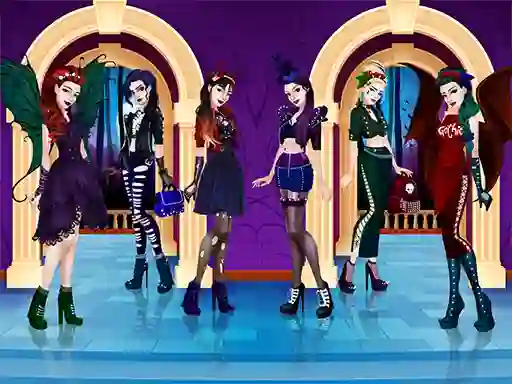 Joc Gothic Dress Up on-line