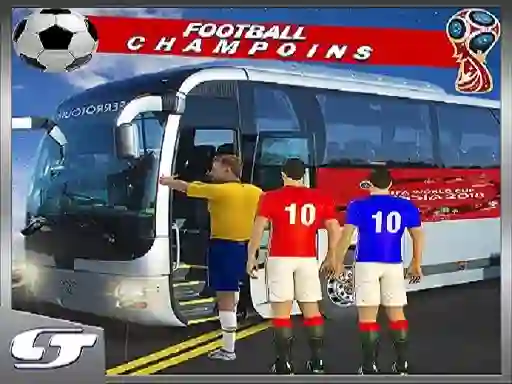 Joc Football Players Bus Transport on-line