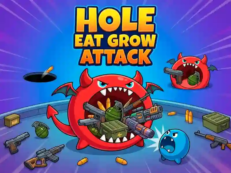Joc Hole Eat Grow Attack on-line