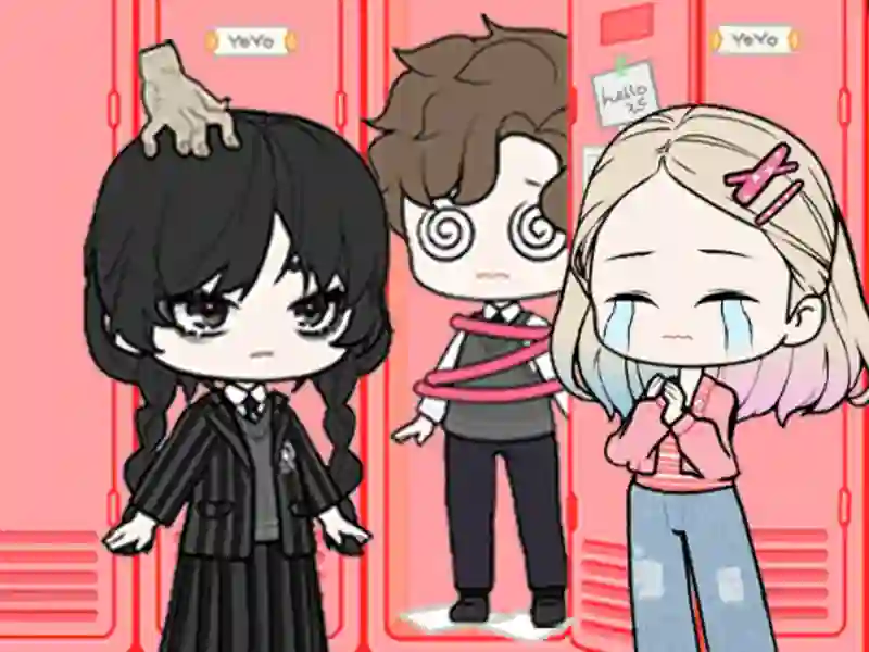 Joc School Style Dress Up on-line