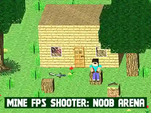 Joc Mine FPS Shooter: Noob Arena on-line