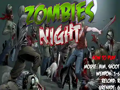 Joc Zombies Night on-line