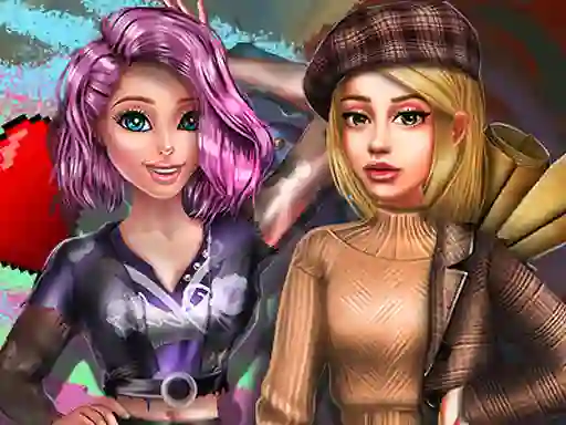 Joc 2022 Dark Academia to Egirl Dress up on-line