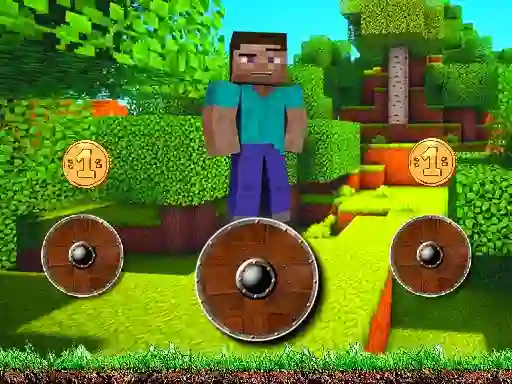 Joc Mineblock Rotate and Fly Adventure on-line