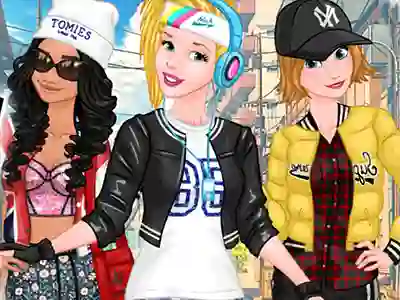 Joc Princesses Sporty & Funky Day on-line