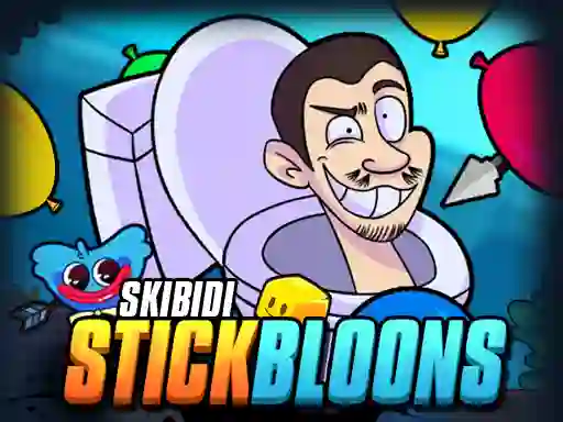 Joc Skibidi Stick Bloons on-line