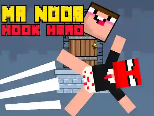Joc Mr Noob Hook Hero on-line