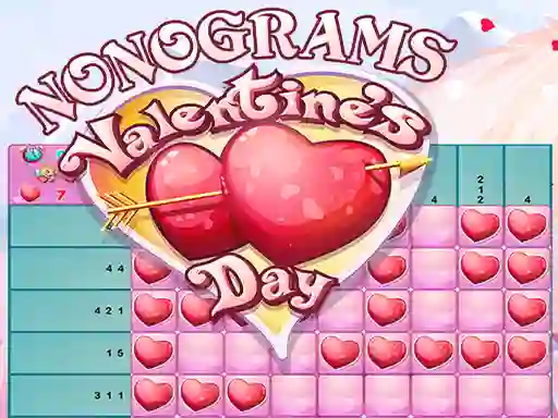 Joc Nonograms Valentines Day on-line