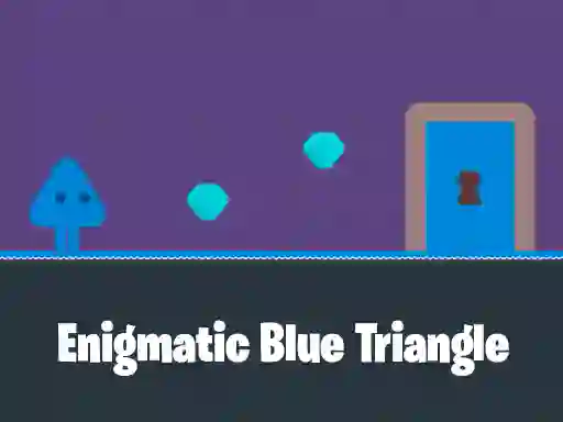 Joc Enigmatic Blue Triangle on-line