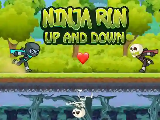 Joc Ninja Run Up And Down on-line