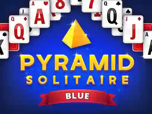 Joc Pyramid Solitaire Blue on-line
