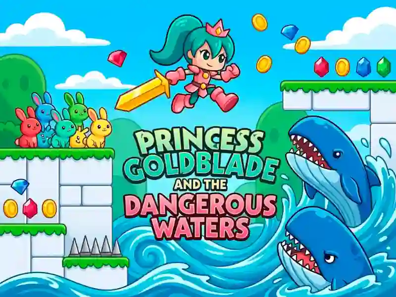 Joc Princess Goldblade and the Dangerous Waters on-line