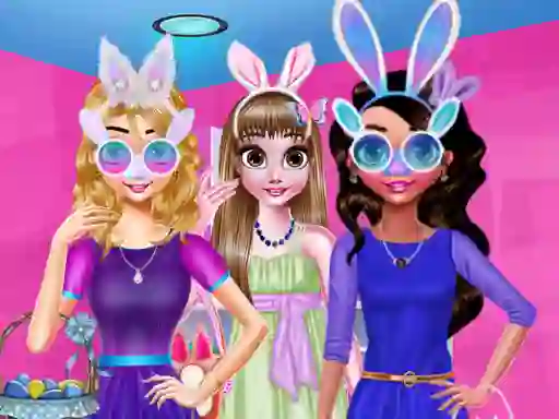 Joc Funny Easter Girls on-line