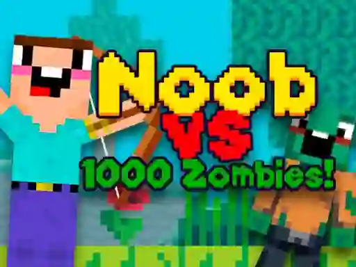 Joc Noob vs 1000 Zombies on-line