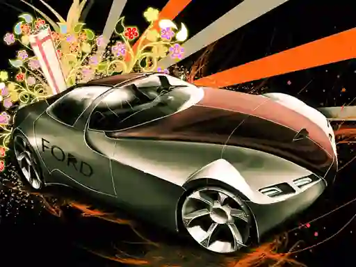 Joc Cool Cars Jigsaw Puzzle 2 on-line