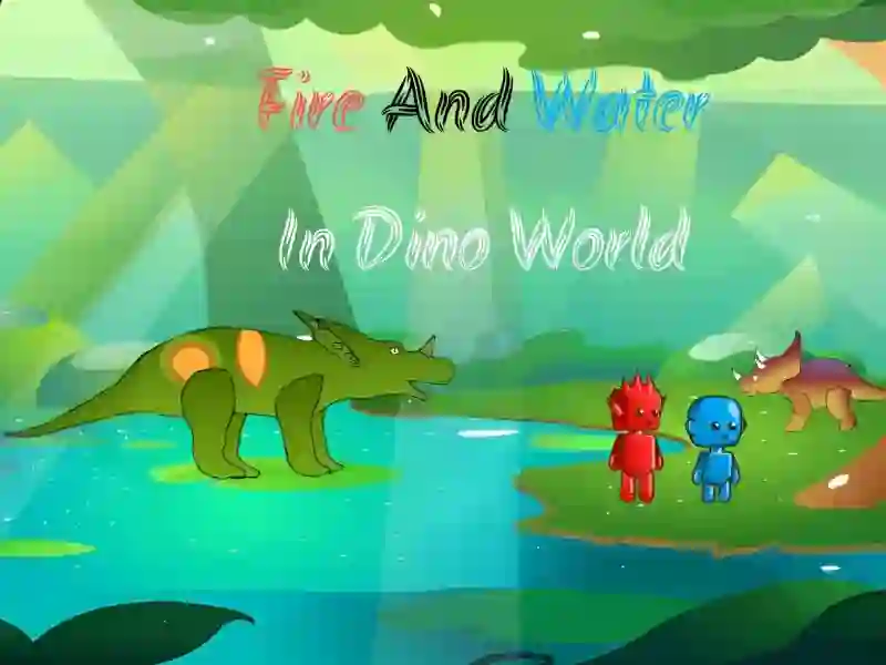 Joc Fire And Water In Dino World on-line