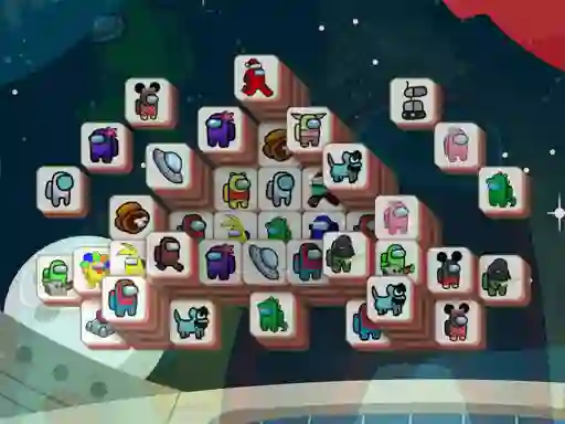 Joc Among Mahjong Tiles on-line
