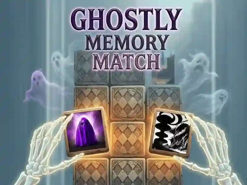 Joc Ghosts Memory Match on-line