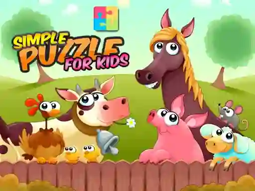 Joc Simple Puzzle For Kids on-line