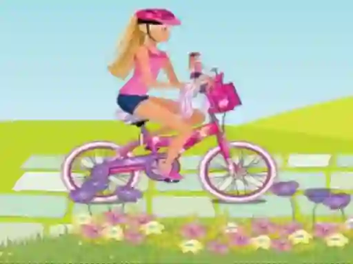 Joc BARBIE RIDES A BIKE on-line