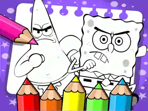 Joc Sponge Bob Coloring Book on-line