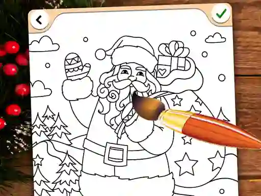 Joc Christmas Coloring Game on-line