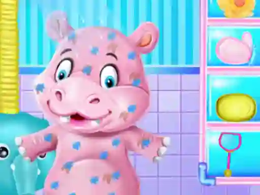 Joc Baby Hippo Bath Time on-line