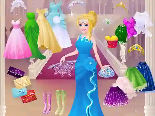 Joc Cinderella Dress Up Girl Games on-line