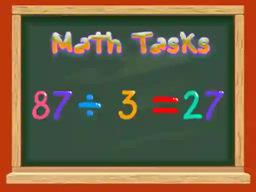Joc Math Tasks True or False on-line