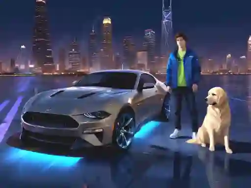 Joc Mustang City Driver on-line