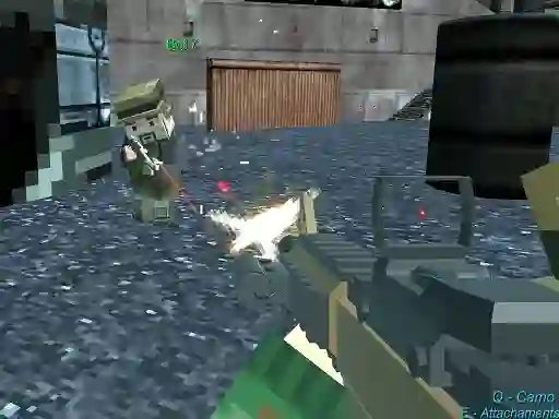 Joc Pixel Gungame Arena Prison Multiplayer on-line