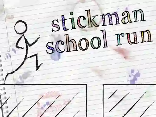 Joc Stickman School Run on-line