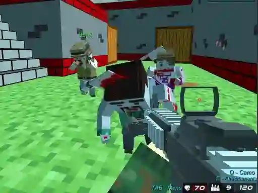 Joc Blocky Wars Advanced Combat Swat on-line