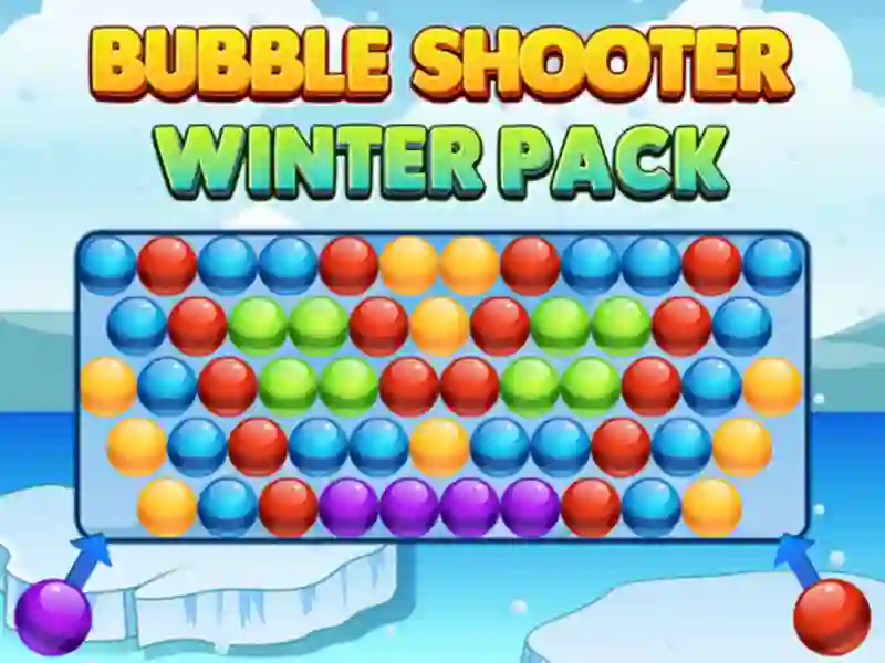 Joc Bubble Shooter Winter Pack on-line