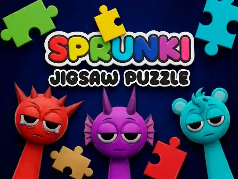 Joc Sprunki Jigsaw Puzzle on-line