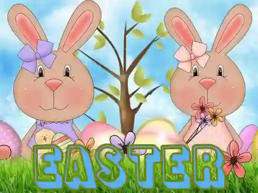 Joc Easter Puzzle on-line