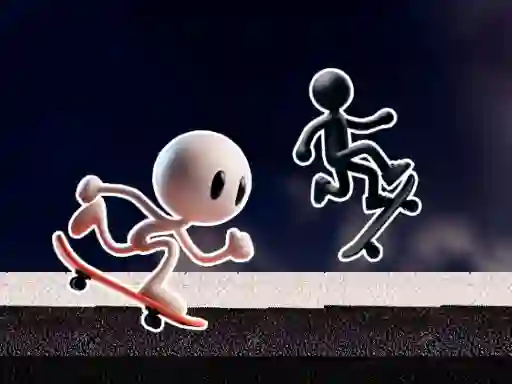 Joc Black and White Stickman on-line