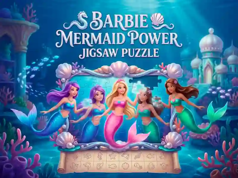 Joc Barbie Mermaid Power Jigsaw Puzzle on-line