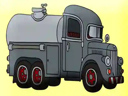 Joc Tank Trucks Coloring on-line