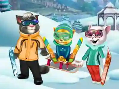 Joc Cats Winter Fun on-line