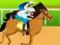 Joc Horse racing typing on-line