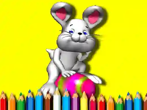 Joc Back To School: Easter Coloring Book on-line