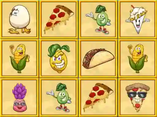 Joc Foody Memory on-line